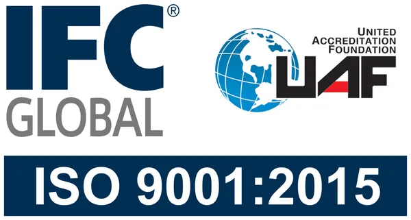 ISO 9001 sertifikalı